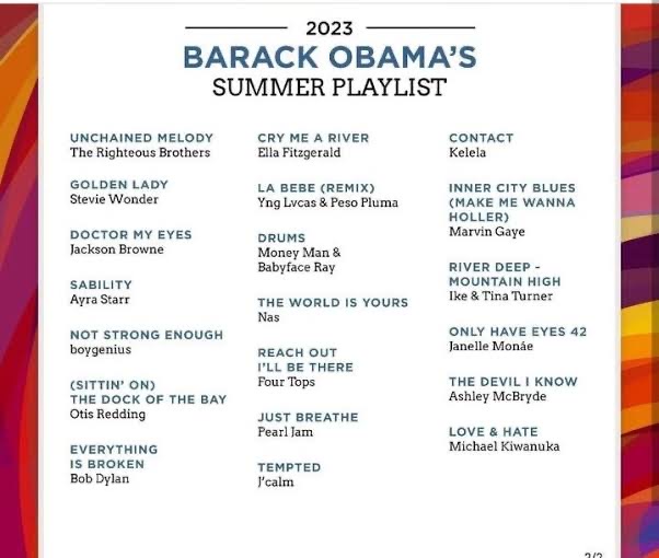 Obama playlist Arya Starr - THEWILL NEWS MEDIA
