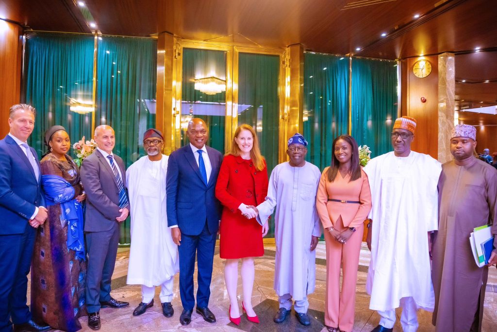 President Bola Ahmed Tinubu recieves in Audience a Delegation led by Ms Zoe Yunovic - THEWILL NEWS MEDIA