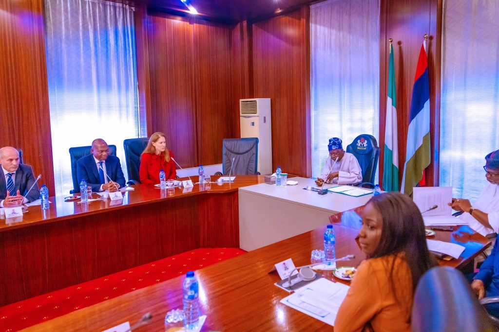 President Bola Ahmed Tinubu recieves in Audience a Delegation led by Ms Zoe Yunovic 2 - THEWILL NEWS MEDIA