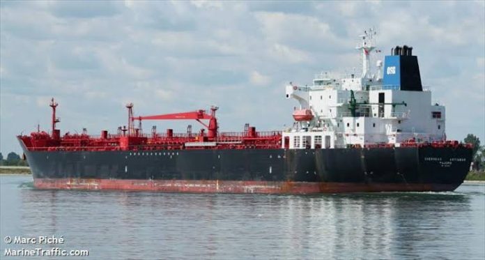 The vessel, ST Nnene