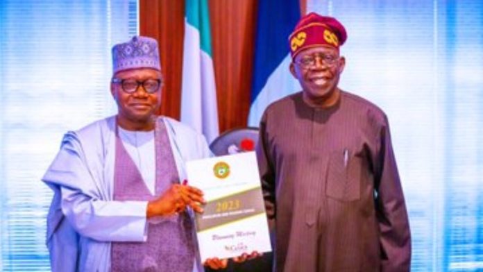 Tinubu and NPC chairman