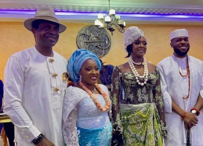 Tonye Vanessa Oluwaseun, in marriage to her beau, Chuka Ogili
