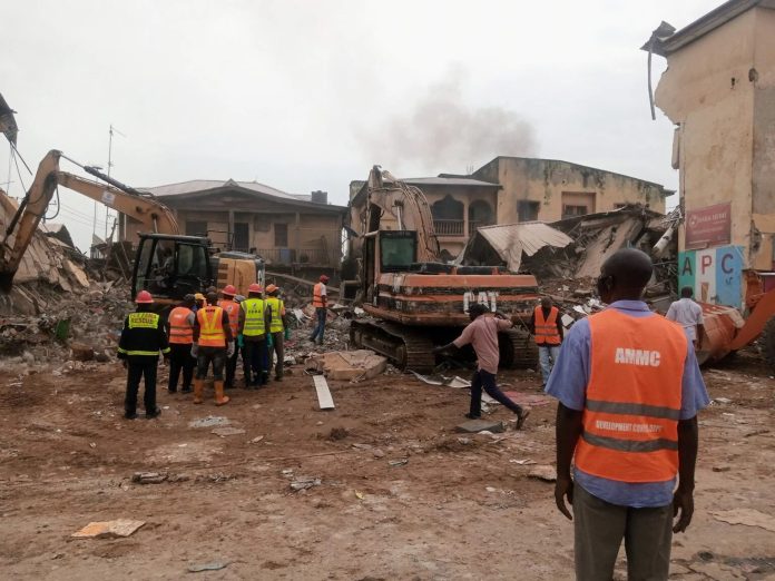 Building collapsed