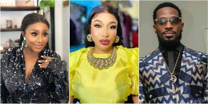 Ini Edo, Tonto Dikeh, d banj