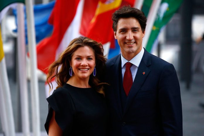 Justin Trudeau and Sophie