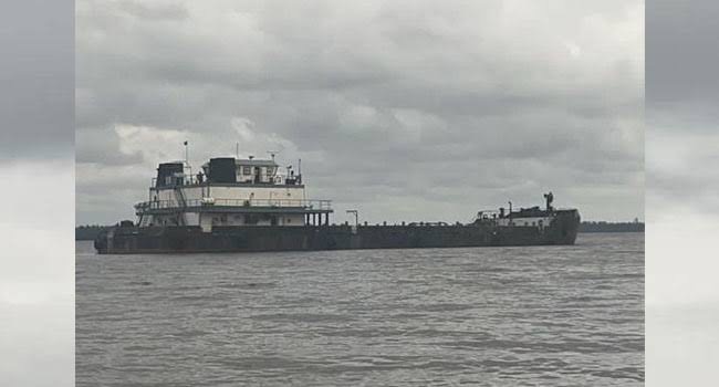 Oil theft vessel