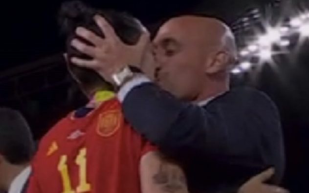Rubiales Faces Backlash For Kissing Hermoso