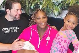 Serena Williams and Alexis Ohanian