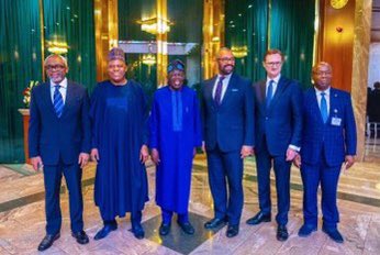 Tinubu and UK rep - THEWILL NEWS MEDIA