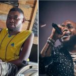 Davido Aids Physically Challenged Man Operating Viewing Centre Cash Gift