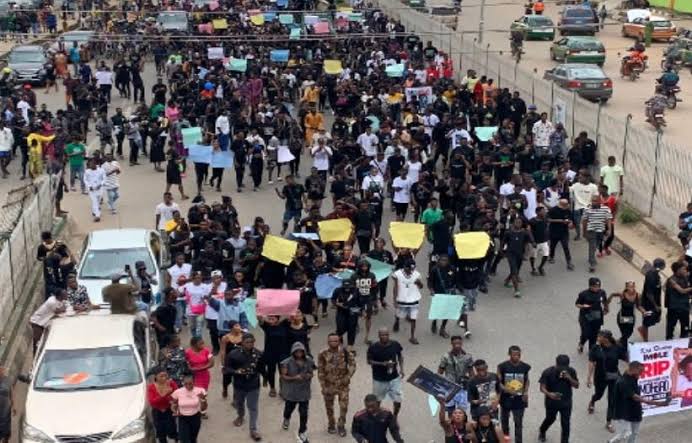 Mohbad protest