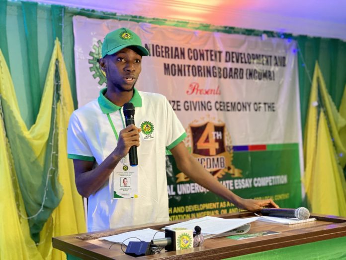 NCDMB essay