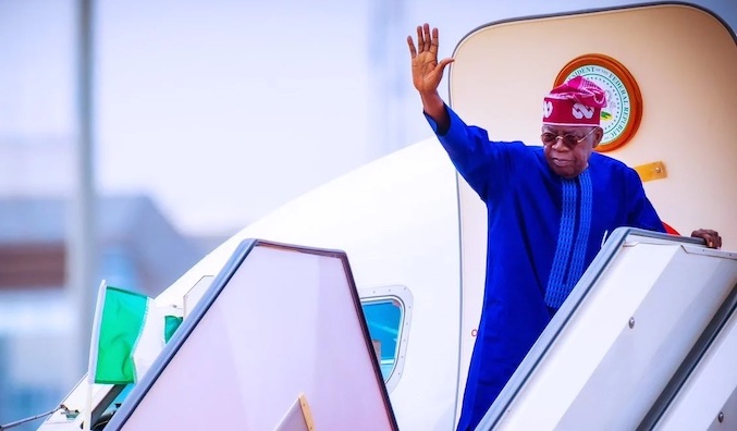 Tinubu waves