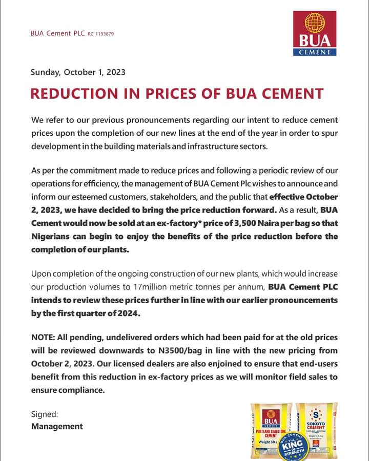 Bua Cement - THEWILL NEWS MEDIA