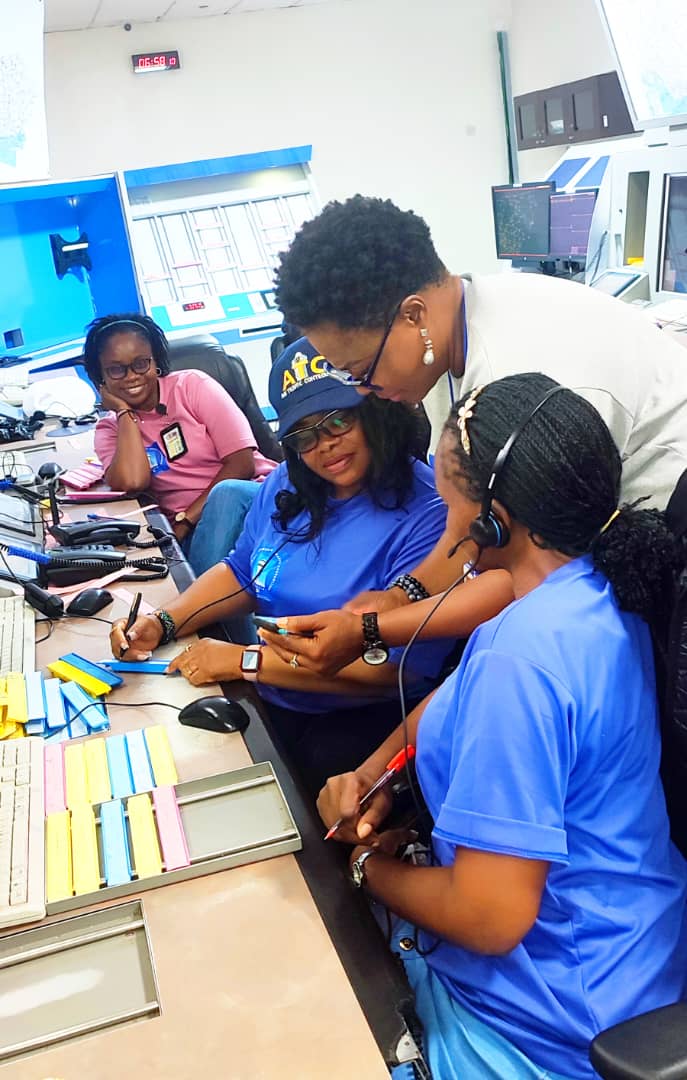 Female Air Traffic Control Female Air Traffic Control