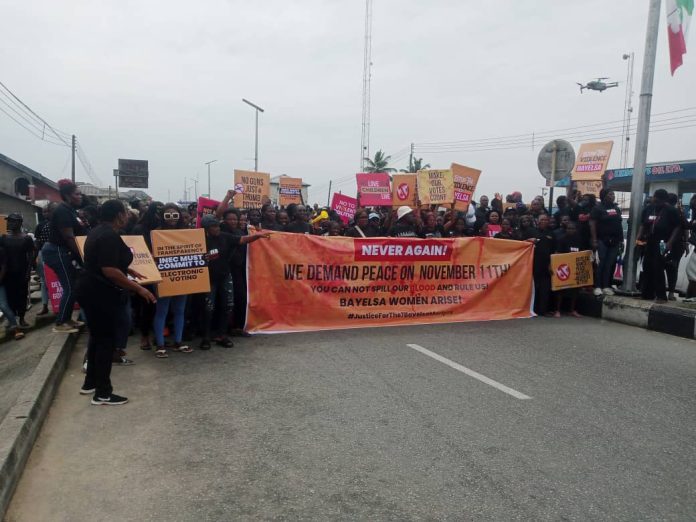 Bayelsa Women Protest