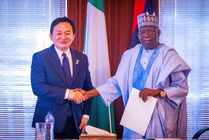 Mr Won Hee-Ryong and Tinubu Mr Won Hee-Ryong and Tinubu