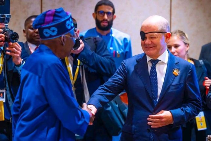 Olaf Scholz Tinubu