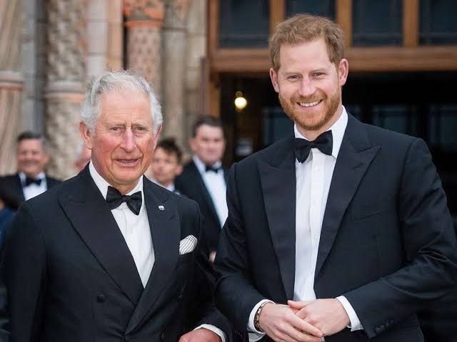 King Charles and Prince Harry King Charles and Prince Harry