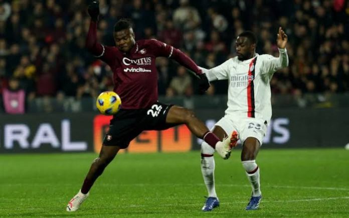 Ac Milan salernitana