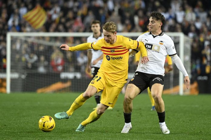 De Jong Barcelona Valencia
