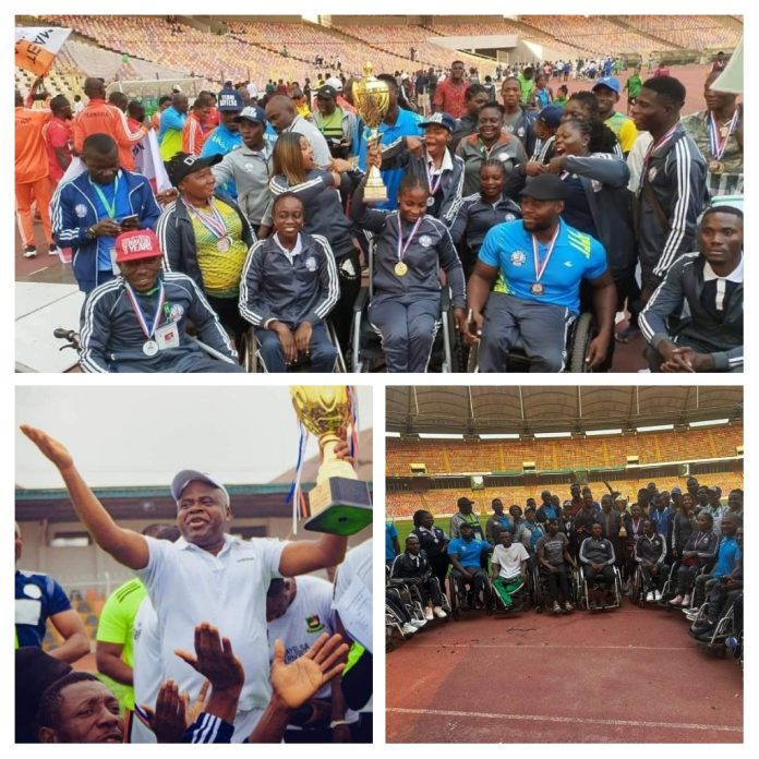 Diri Para Games athletes Bayelsa Para Games athletes