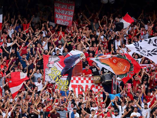 Sevilla fans Sevilla fans