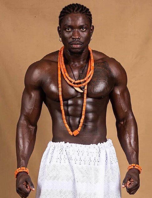 The very dark man