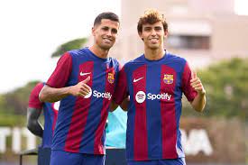 Joao Cancelo and Joao Felix
