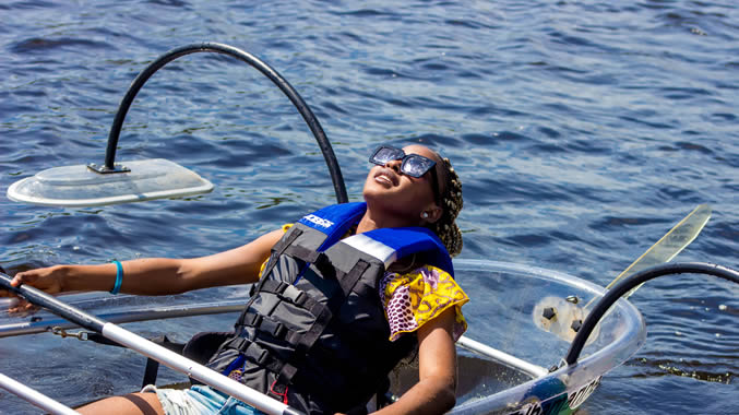 A tourist boating - THEWILL NEWS MEDIA A tourist boating