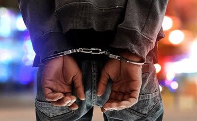 Arrested man