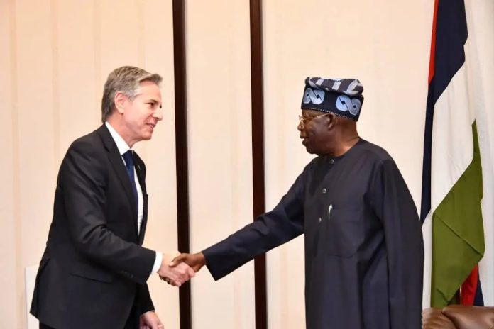 Blinken Lauds Tinubu
