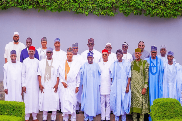 Tinubu meets APC governors Tinubu meets APC governors