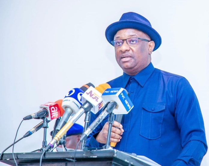 Minister of Aviation and Aerospace Development, Mr Festus Keyamo
