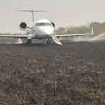 Private Jet With VIPs Crash-Lands In Ibadan Private jet