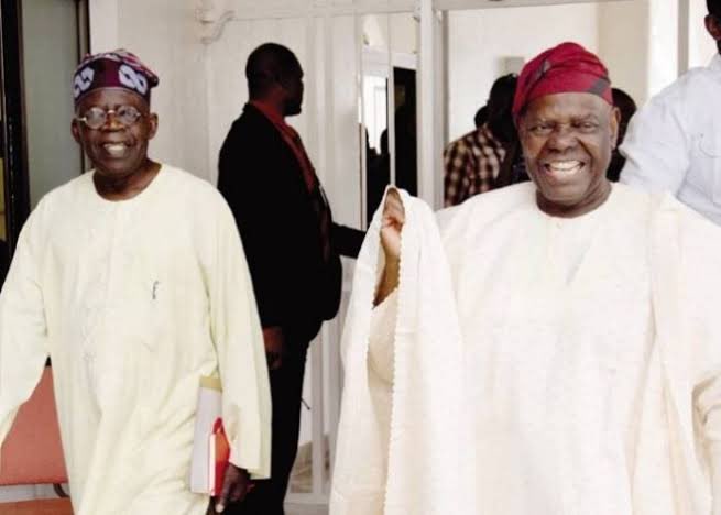 Tinubu and Bisi Akande