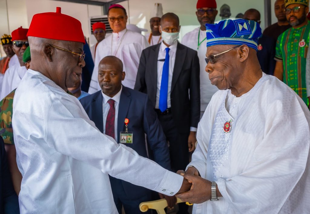 Tinubu and Obasanjo - THEWILL NEWS MEDIA Tinubu