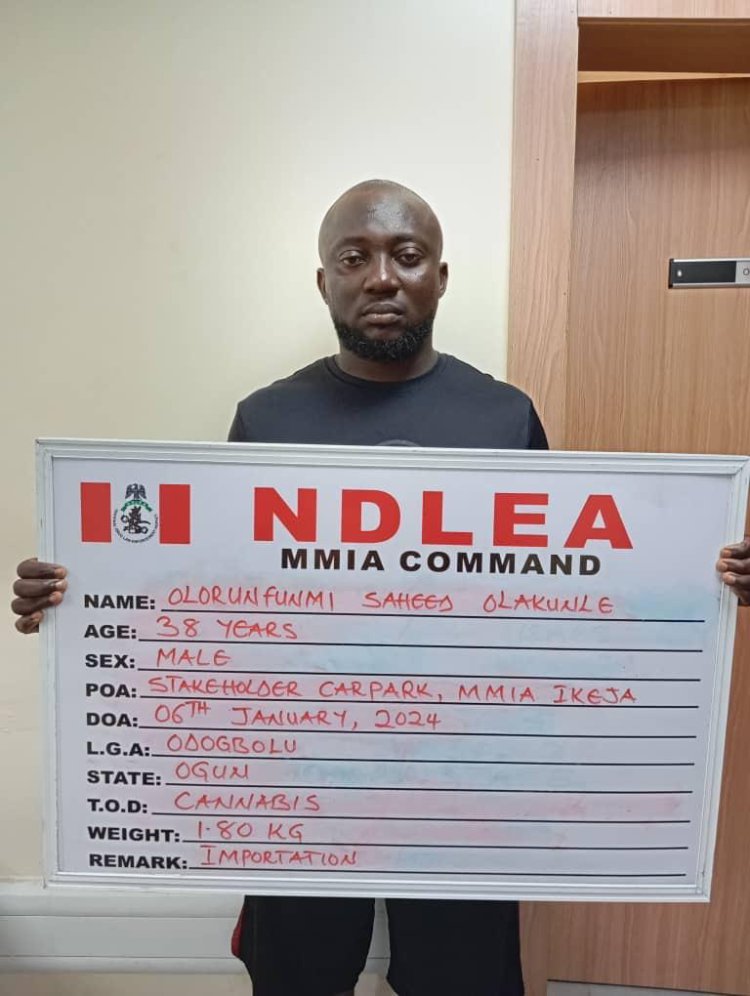 NDLEA colos - THEWILL NEWS MEDIA