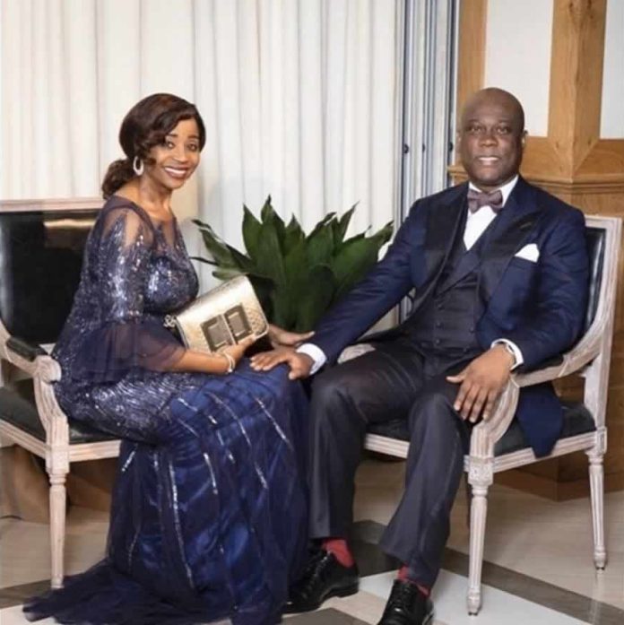 Access Bank CEO, Herbert Wigwe, Wife
