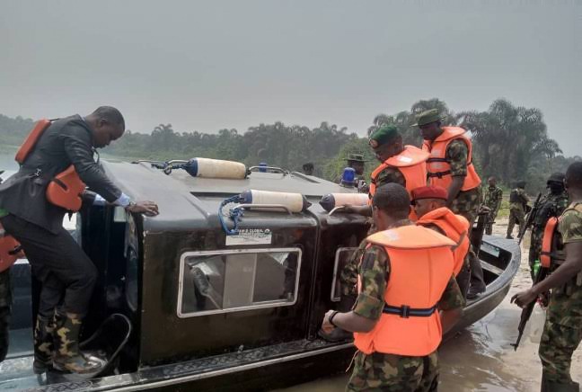 Army illegal oil