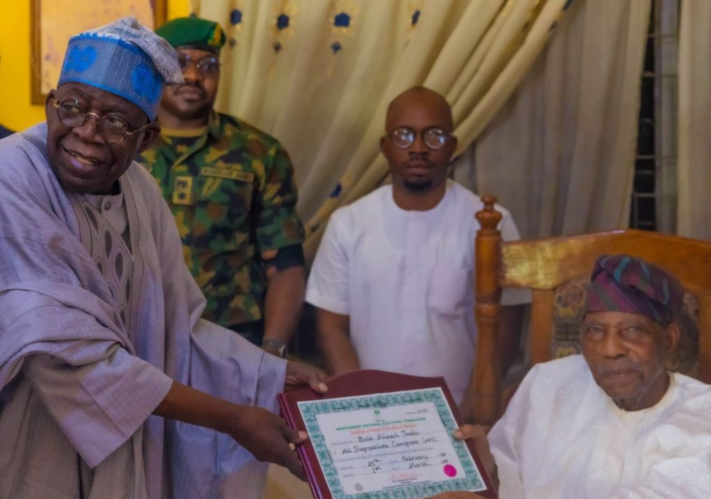 Tinubu and Reuben Fasoranti - THEWILL NEWS MEDIA