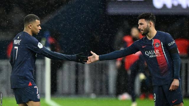 Mbappe substitute