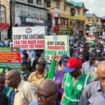 NLC Hit Yenagoa To Protest High Cost Of Living In Nigeria As Gov Diri Calls For Restoration Of Naira Value