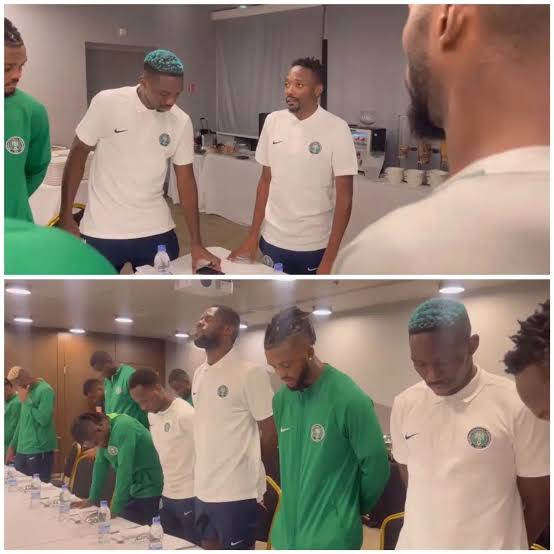 Super Eagles minute silence