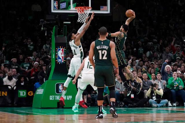 Milwaukee Bucks and Boston Celtics