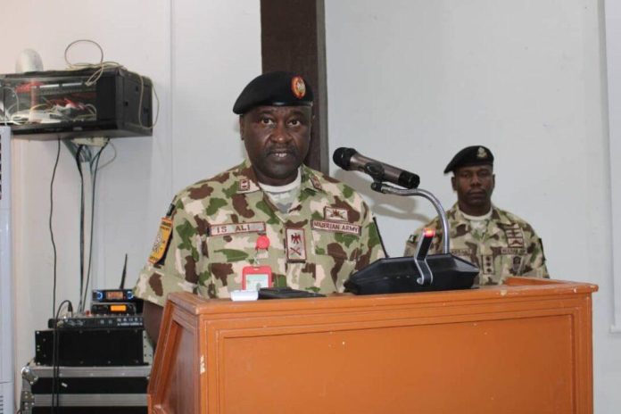 Force Commander of the Multinational Joint Task Force (MNJTF), Major General Ibrahim Sallau Ali,