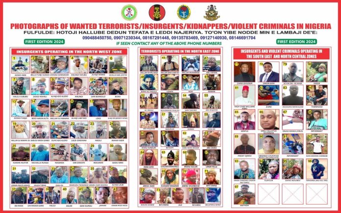 Wanted terrorists Wanted terrorists