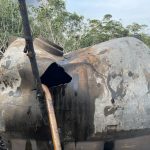 Nigerian Navy Destroys Three Illegal Oil Refineries In Bayelsa