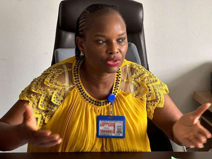 Director of Public Affairs and Consumer Protection, FAAN, Mrs Obiageli Orah Director of Public Affairs and Consumer Protection, FAAN, Mrs Obiageli Orah