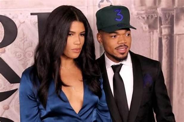 Chance the rapper and wife